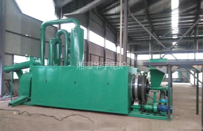 粉體材料氣氛保護(hù)碳化回轉(zhuǎn)窯